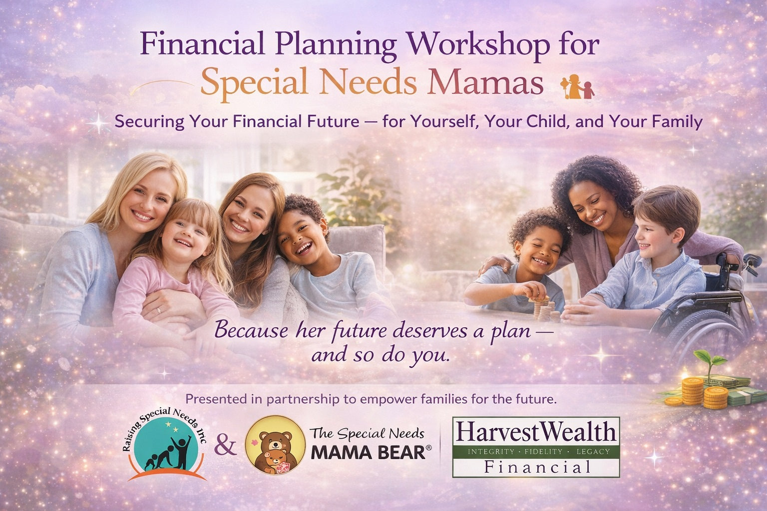 Financial Planning Workshop for Parents of Children with Disabilities- March 28, 2026