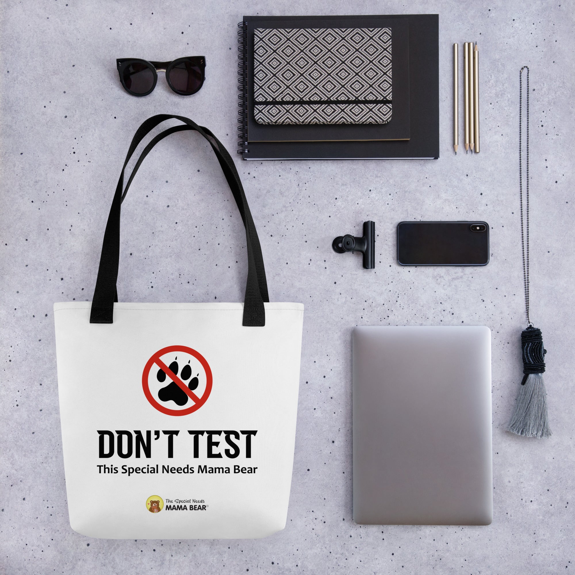 The Special Needs Mama Bear Tote Bag | Durable & Stylish