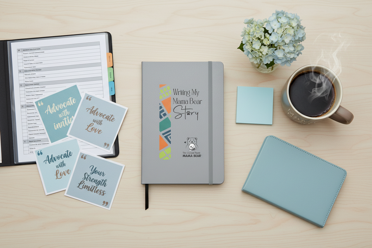 Journal - Advocacy Flat Lay