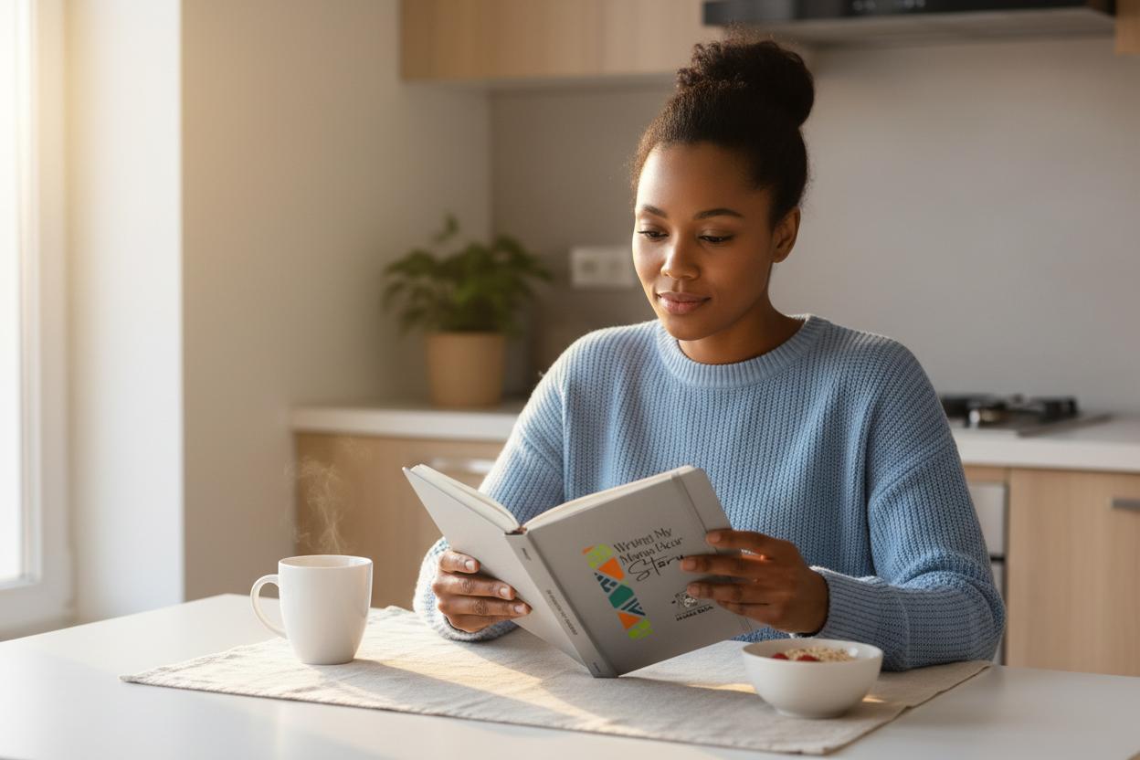 Journal - Mom at Kitchen Table