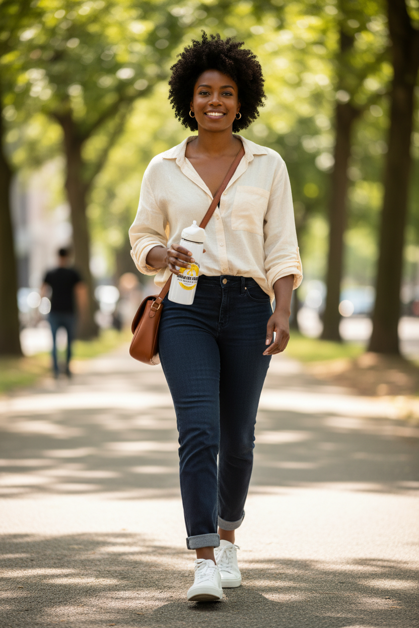 Mama Bear Water Bottle - Walking