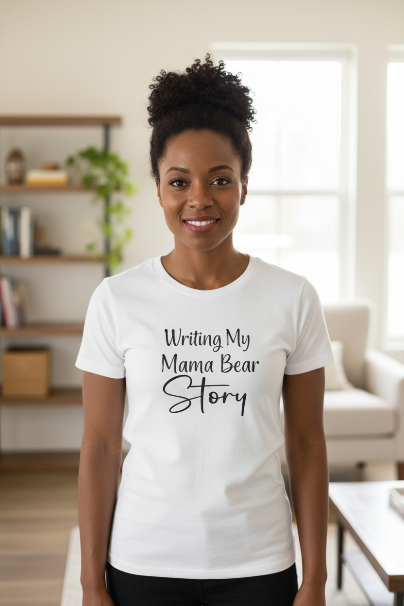 Writing My Mama Bear Story - Model Shot